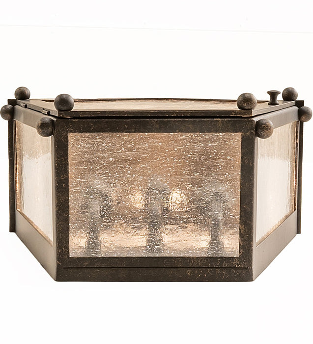 Meyda Tiffany 269160 Three Light Wall Sconce, Golden Bronze