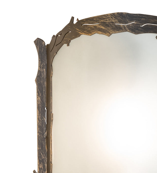 Meyda Tiffany 269722 One Light Wall Sconce, Antique Brass Matte