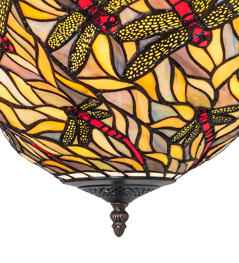 Meyda Tiffany 270481 Three Light Flushmount