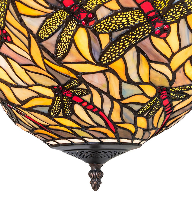 Meyda Tiffany 270481 Three Light Flushmount