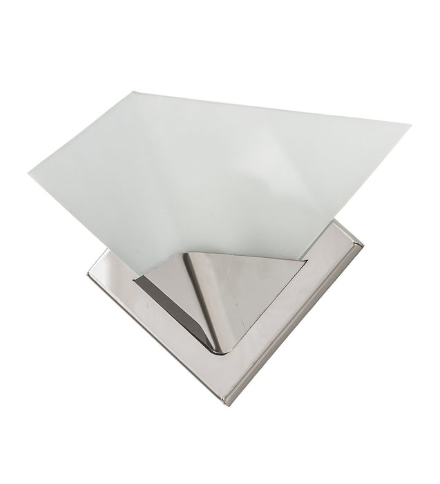Meyda Tiffany 270677 LED Wall Sconce, Polished Stainless Steel