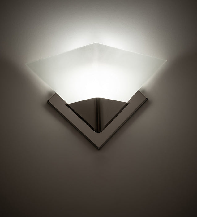 Meyda Tiffany 270677 LED Wall Sconce, Polished Stainless Steel