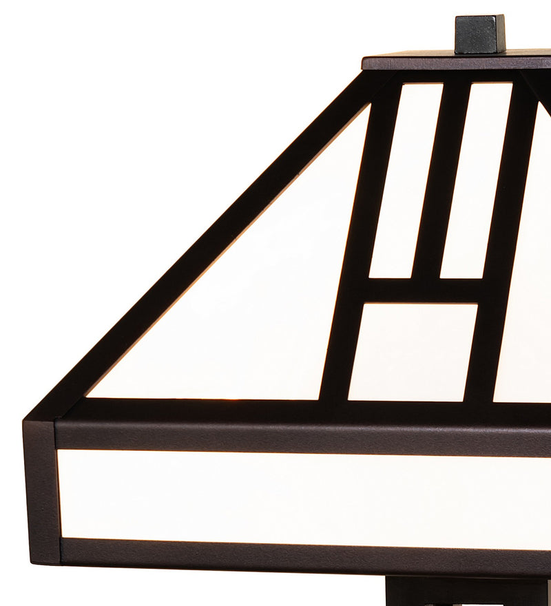 Meyda Tiffany 270904 Two Light Table Lamp, Mahogany Bronze