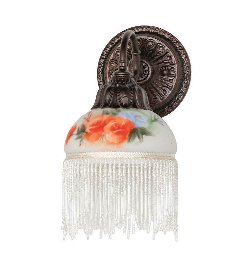 Meyda Tiffany 271131 One Light Wall Sconce, Mahogany Bronze