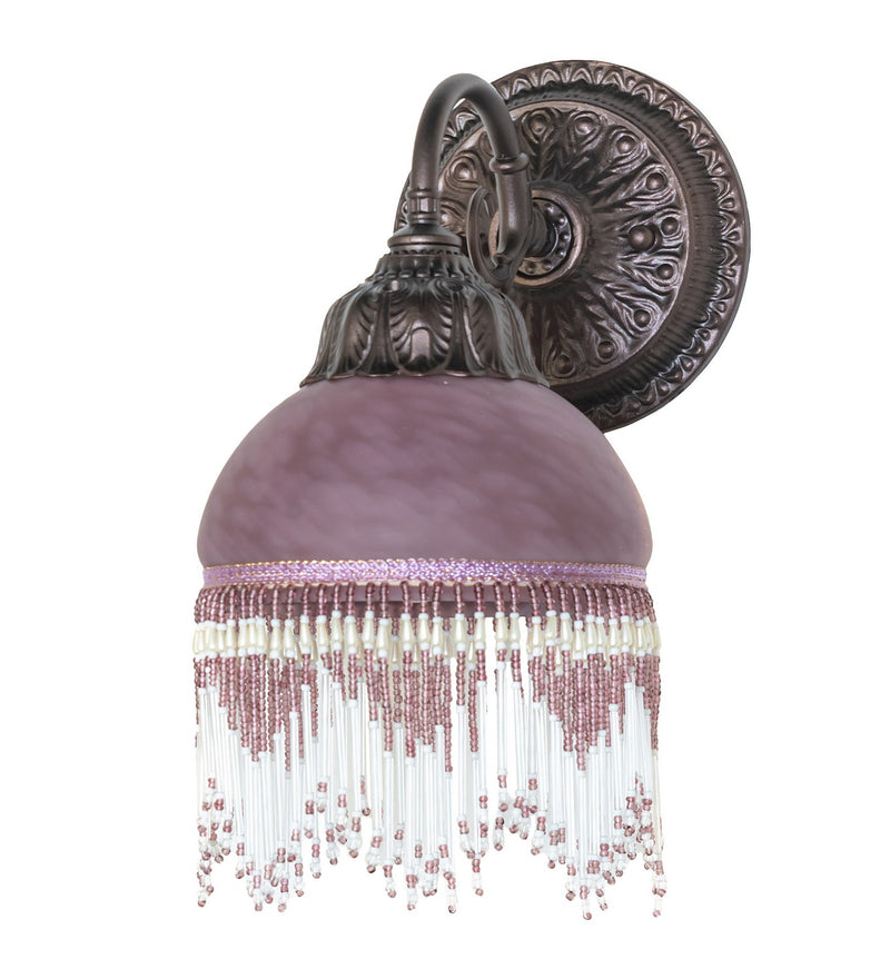 Meyda Tiffany 271132 One Light Wall Sconce, Mahogany Bronze