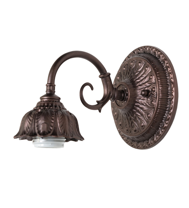 Meyda Tiffany 271132 One Light Wall Sconce, Mahogany Bronze