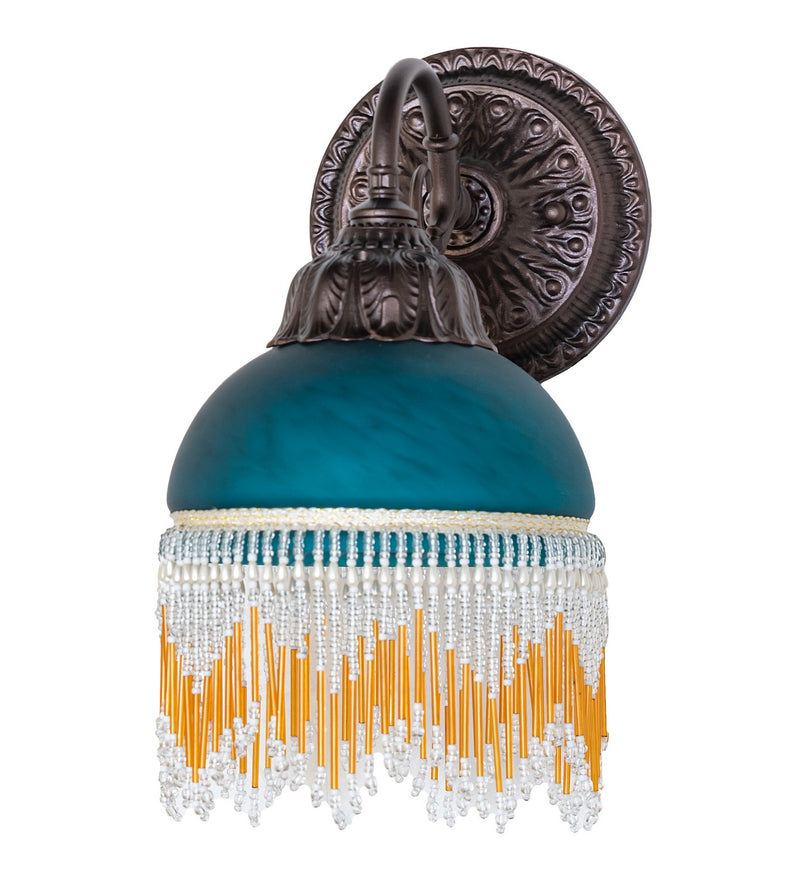 Meyda Tiffany 271135 One Light Wall Sconce, Mahogany Bronze