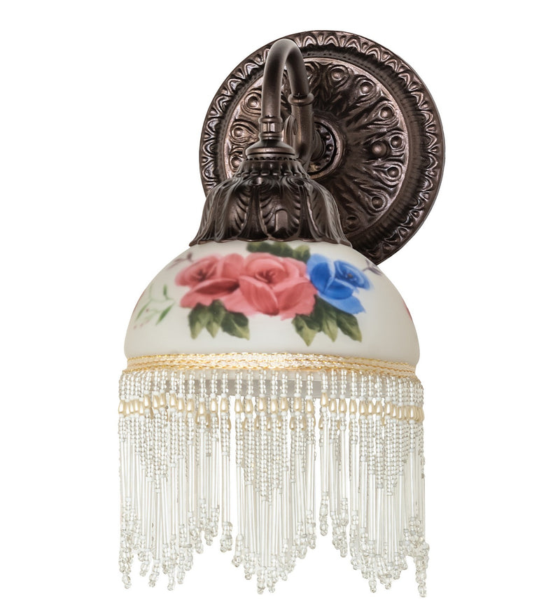 Meyda Tiffany 271146 One Light Wall Sconce, Mahogany Bronze
