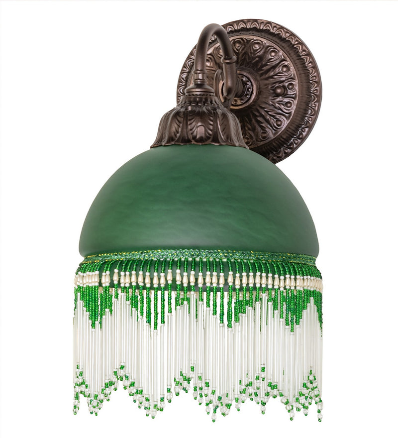 Meyda Tiffany 271167 One Light Wall Sconce, Mahogany Bronze