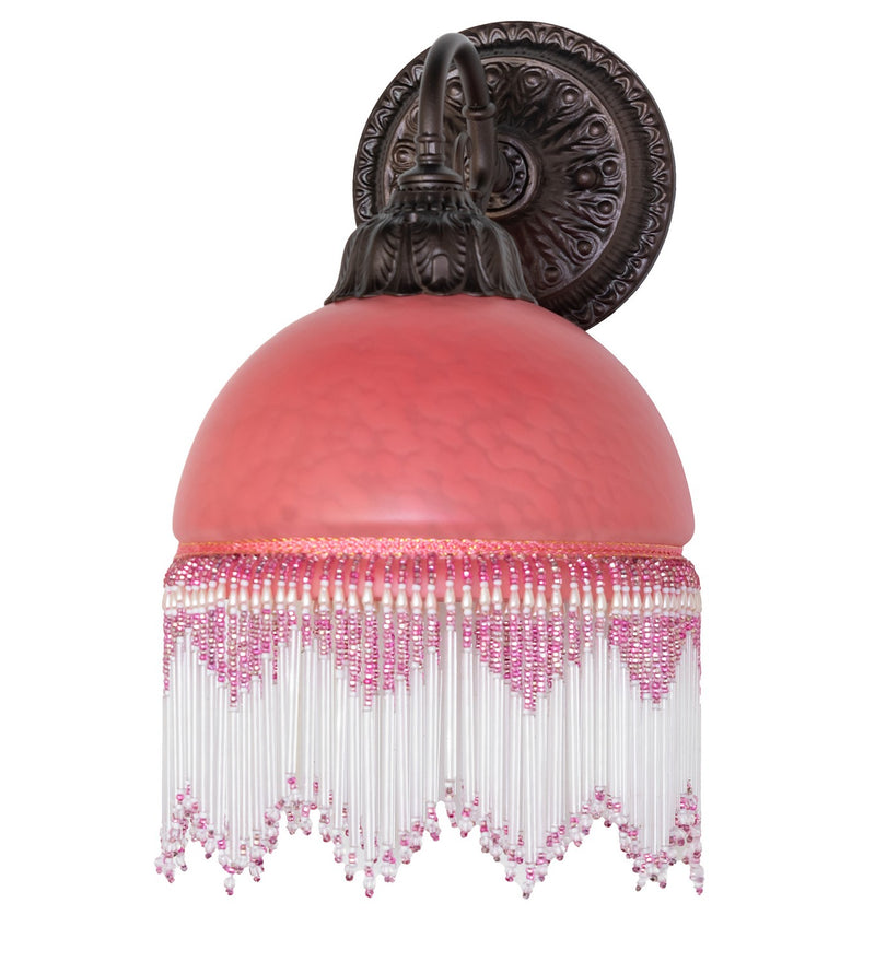Meyda Tiffany 271169 One Light Wall Sconce, Mahogany Bronze