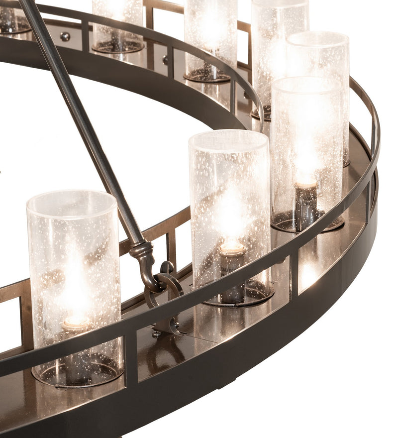 Meyda Tiffany 271541 24 Light Chandelier, Exterior Oil Rubbed Bronze