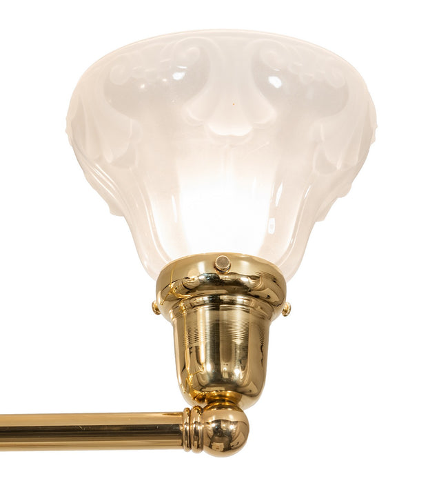 Meyda Tiffany 271767 Four Light Chandelier, Polished Brass