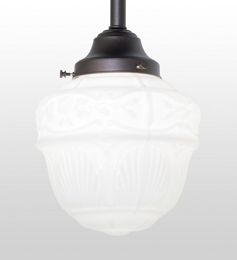 Meyda Tiffany 271846 One Light Mini Pendant, Mahogany Bronze