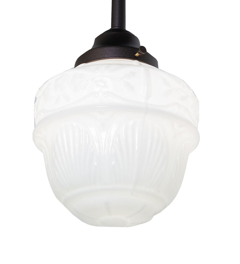 Meyda Tiffany 271846 One Light Mini Pendant, Mahogany Bronze