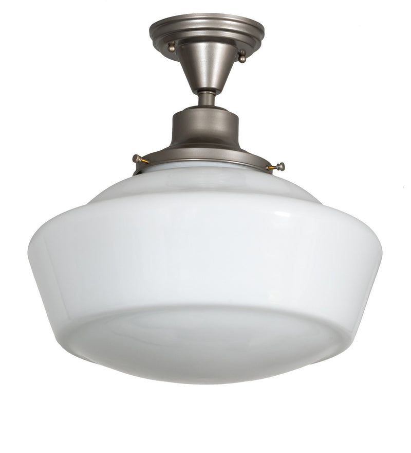 Meyda Tiffany 272015 One Light Pendant, Nickel