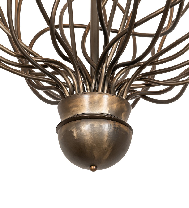 Meyda Tiffany 268164 22 Light Chandelier, Antique Copper