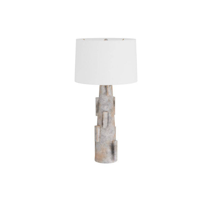 Arteriors PTS08-357 Table Lamp, Moonstone, Terracotta