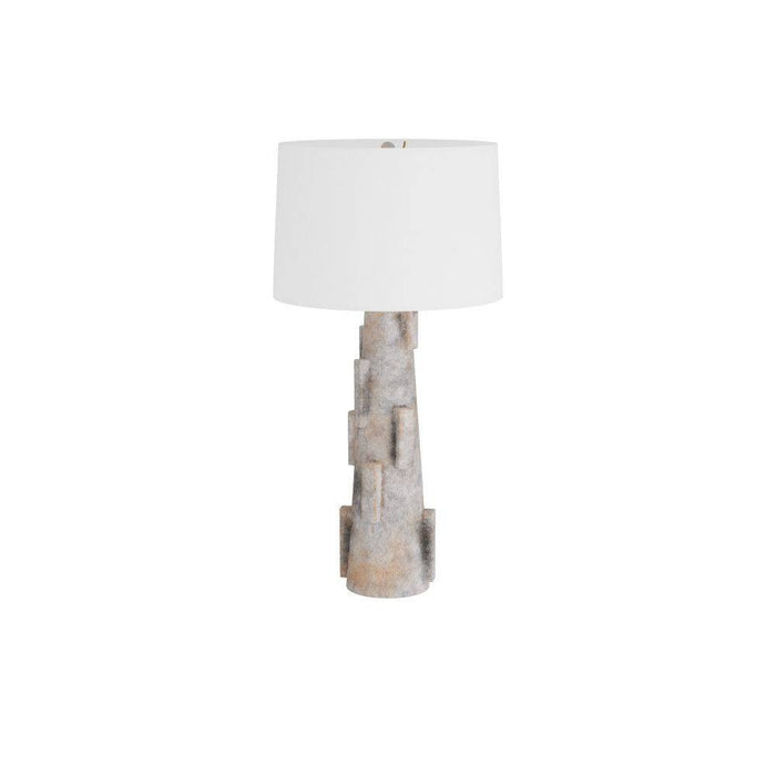 Arteriors PTS08-357 Table Lamp, Moonstone, Terracotta