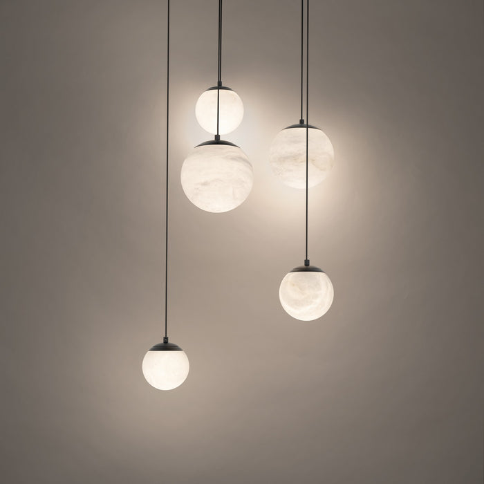 Modern Forms PD-34405R-BK LED Pendant, Black