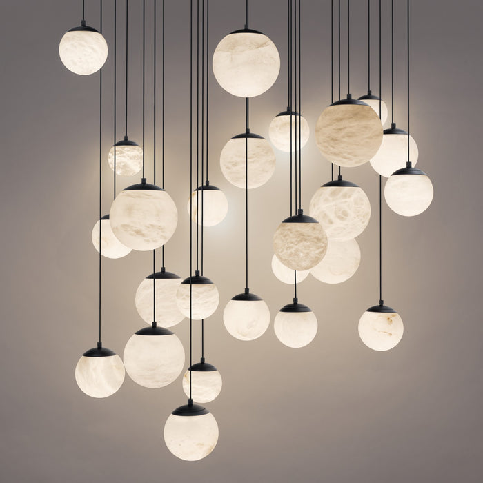 Modern Forms PD-34425S-BK LED Pendant, Black