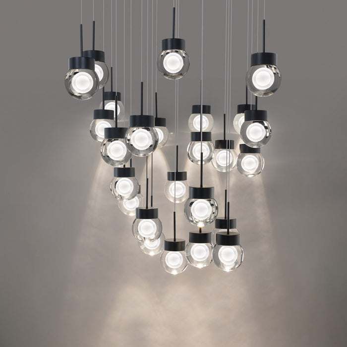 Modern Forms PD-82025S-BK LED Pendant, Black