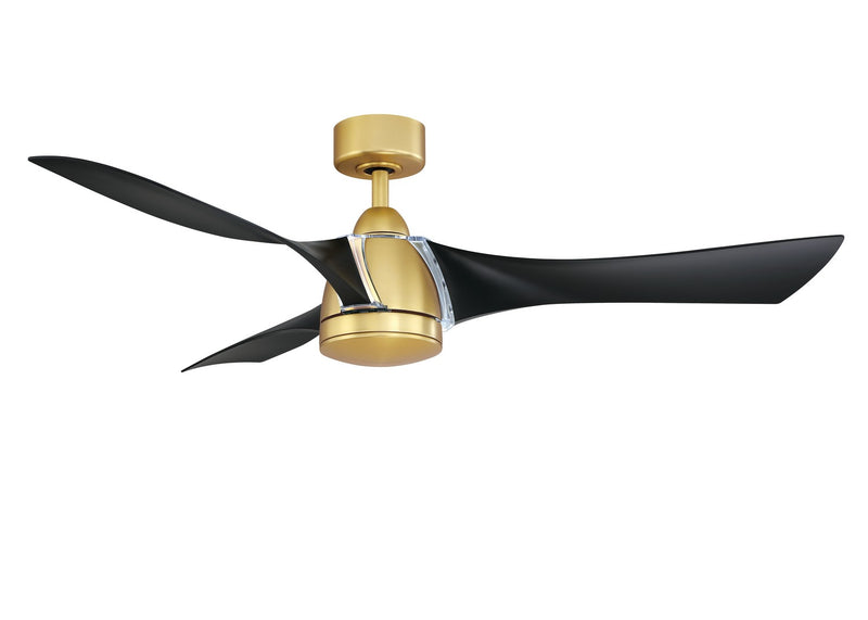 Fanimation FPD6858BSBL 56" Ceiling Fan, Brushed Satin Brass