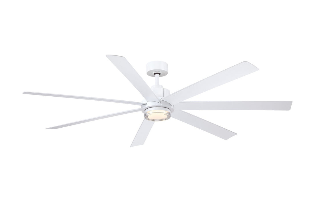 Fanimation FPD6872MWW 72" Ceiling Fan, Matte White