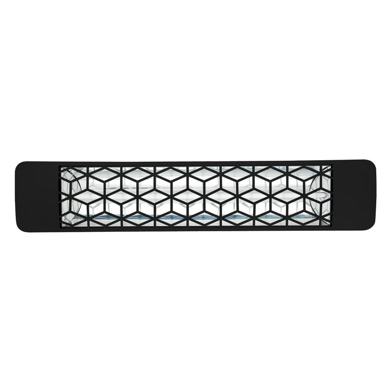 Eurofase EF25240B6 Single Element Heater, Black