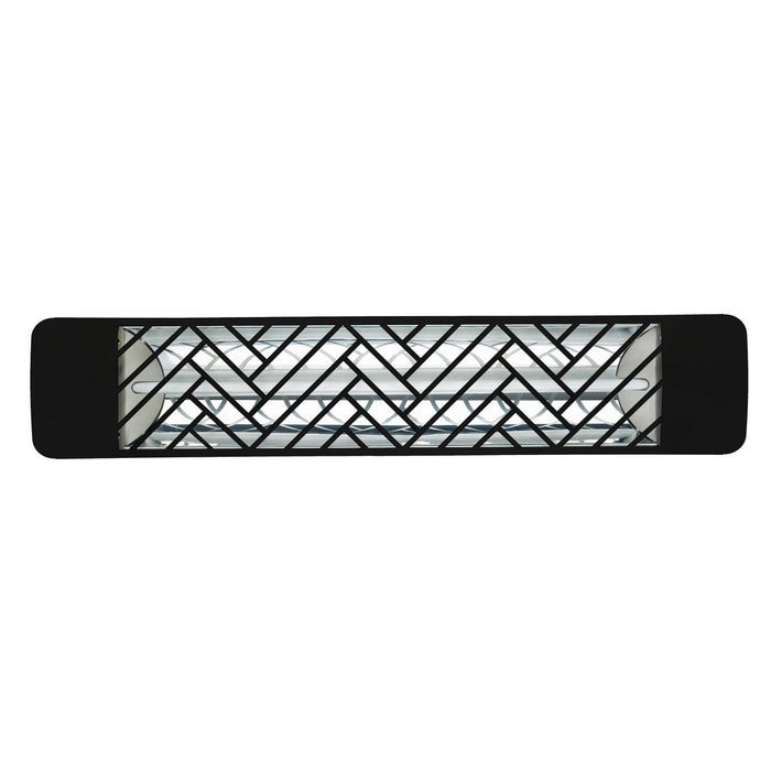 Eurofase EF25480B1 Single Element Heater, Black
