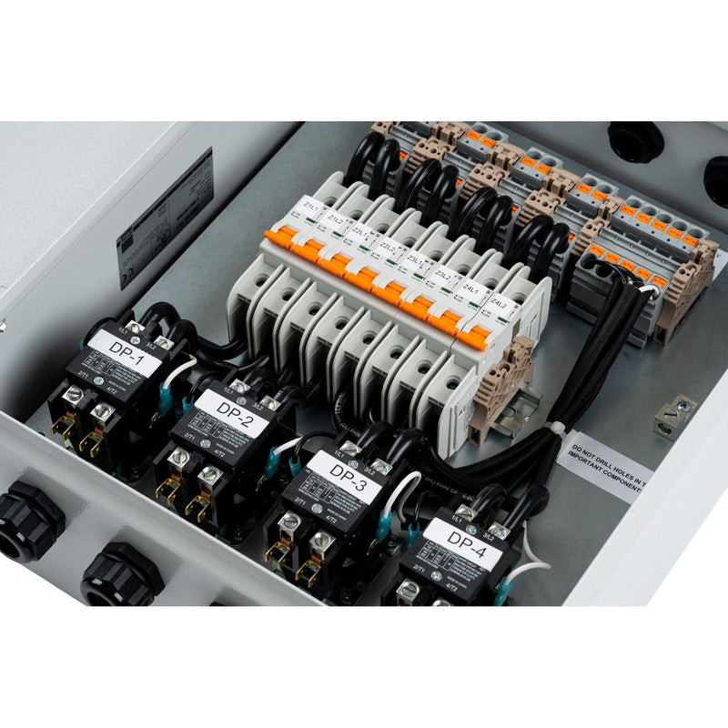 Eurofase EFCB24M4 Four Contactor, Light Gray