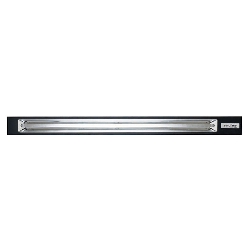 Eurofase LP40208B Low Profile Electric Infrared Single Element Heater, Black
