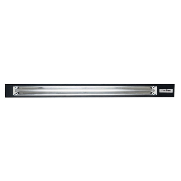 Eurofase LP40480B Low Profile Electric Infrared Single Element Heater, Black