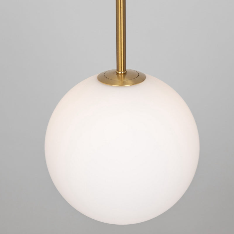 Artcraft AC11761BR One Light Pendant, Brass