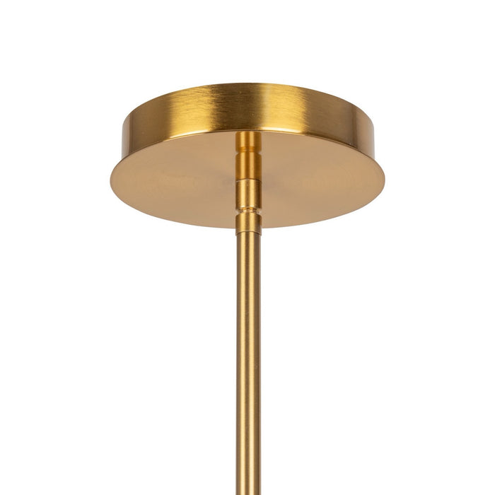 Artcraft AC11765BR Six Light Chandelier, Brass