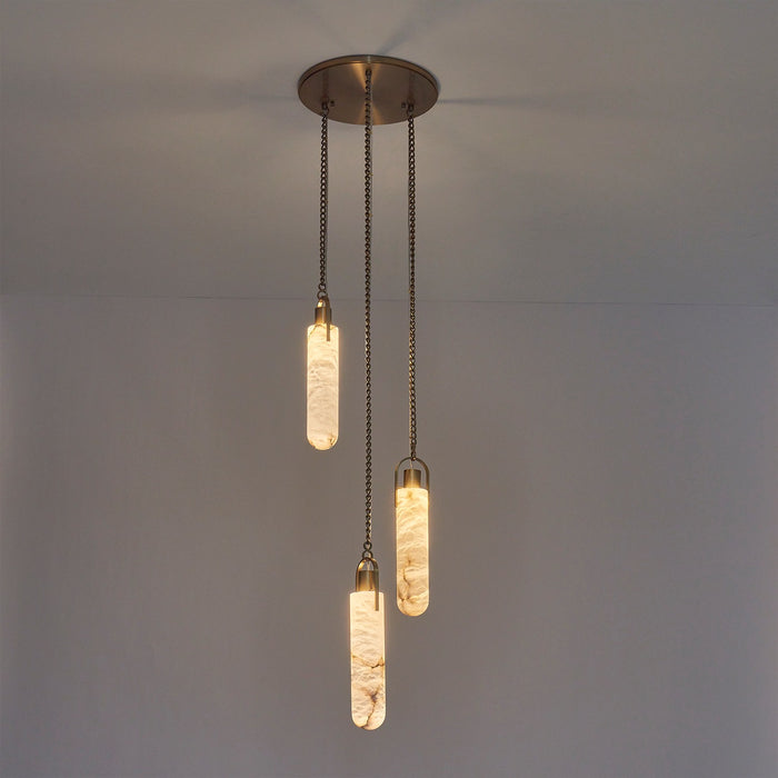 Kalco 519276WB LED Pendant, Winter Brass