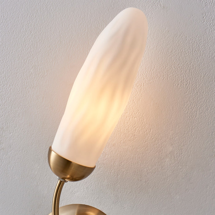 Kalco 520622WB Nine Light Wall Sconce, Winter Brass