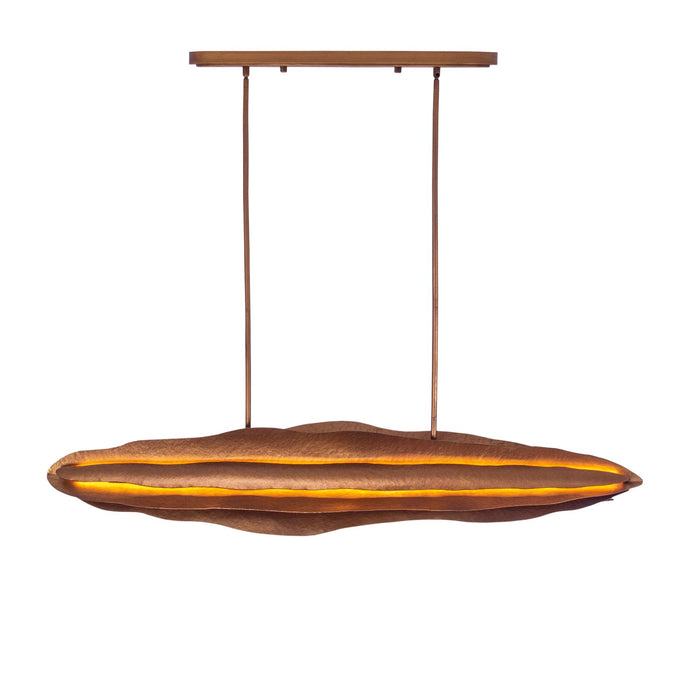 Kalco 522461WGL LED Island Pendant, Warm Gold