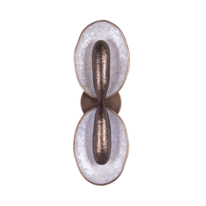 Kalco 523332PAB LED Wall Sconce, Pearlized Antique Brass