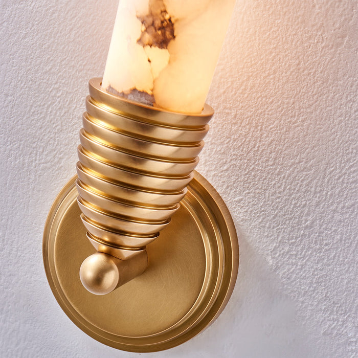 Kalco 523731TRB LED Wall Sconce, True Brass