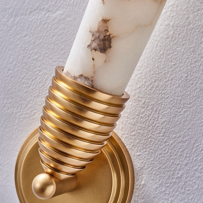 Kalco 523731TRB LED Wall Sconce, True Brass