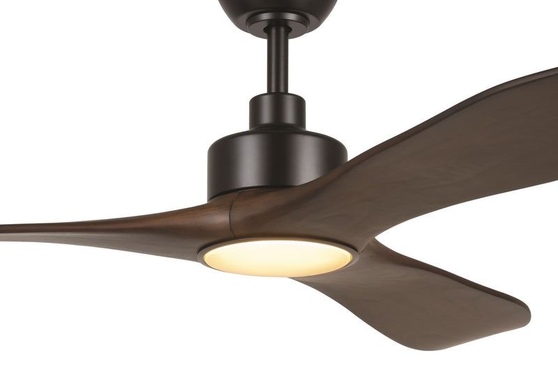 Eglo USA 235400-LT02A LED Fan Light Kit, Black