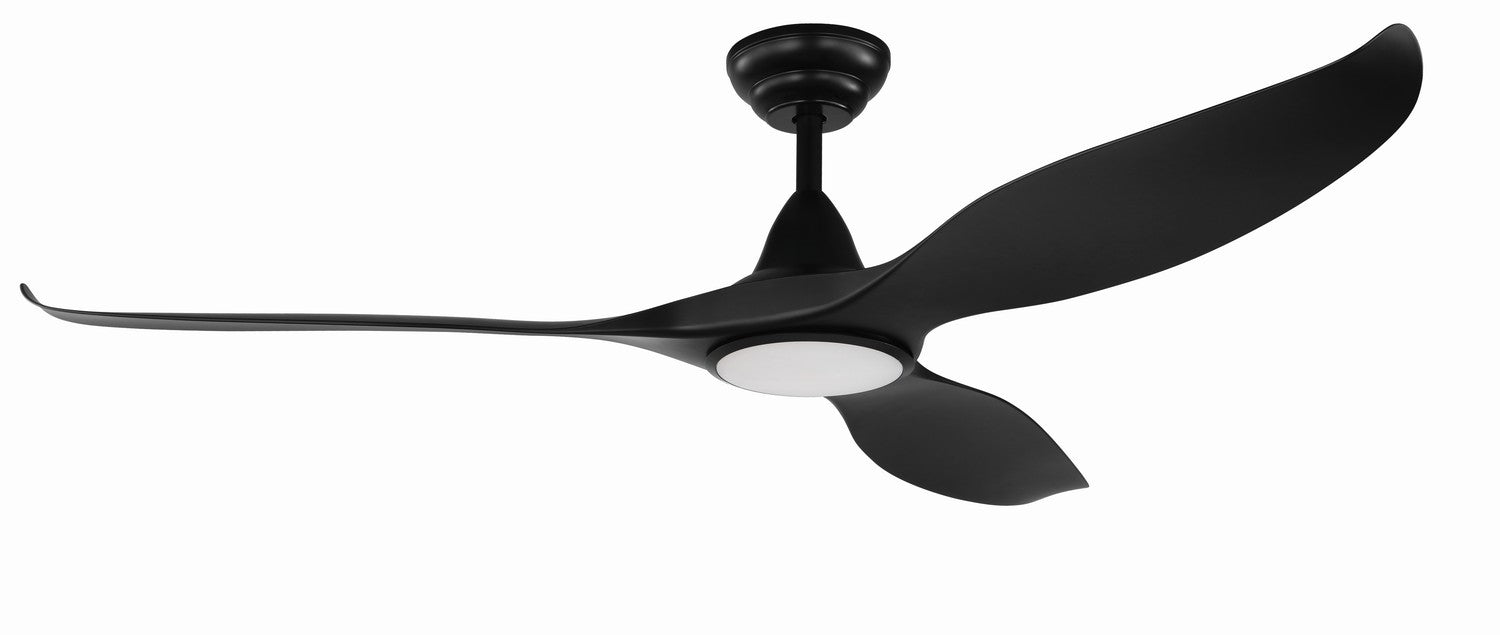 Eglo USA 235224-6002A 60" Ceiling Fan, Matte Black