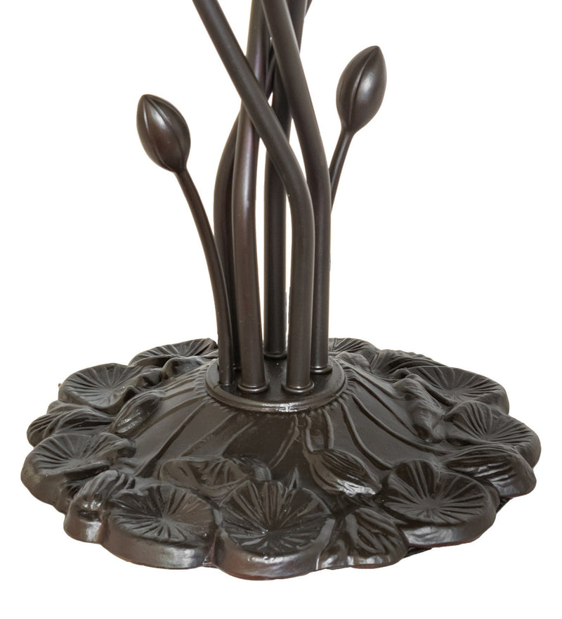 Meyda Tiffany 260182 Five Light Table Base, Mahogany Bronze