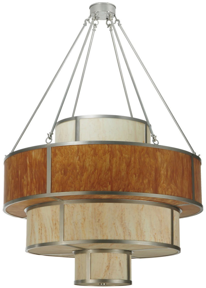 Meyda Tiffany 273387 12 Light Pendant, Nickel