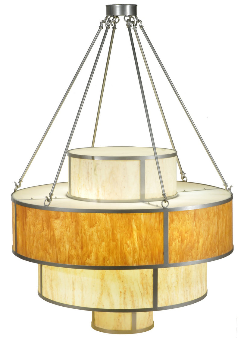 Meyda Tiffany 273387 12 Light Pendant, Nickel