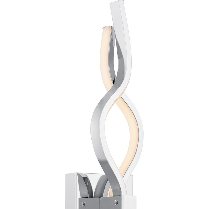 Quoizel PCISD8704C LED Wall Sconce, Polished Chrome