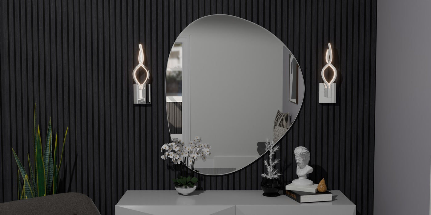 Quoizel PCISD8704C LED Wall Sconce, Polished Chrome