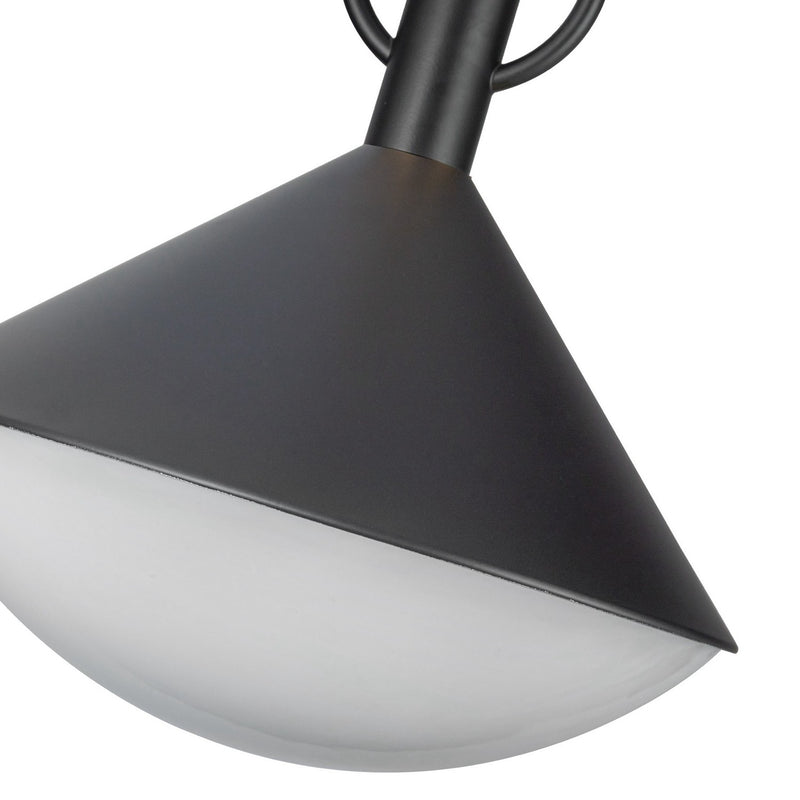 Artcraft AC11861BK One Light Pendant, Black