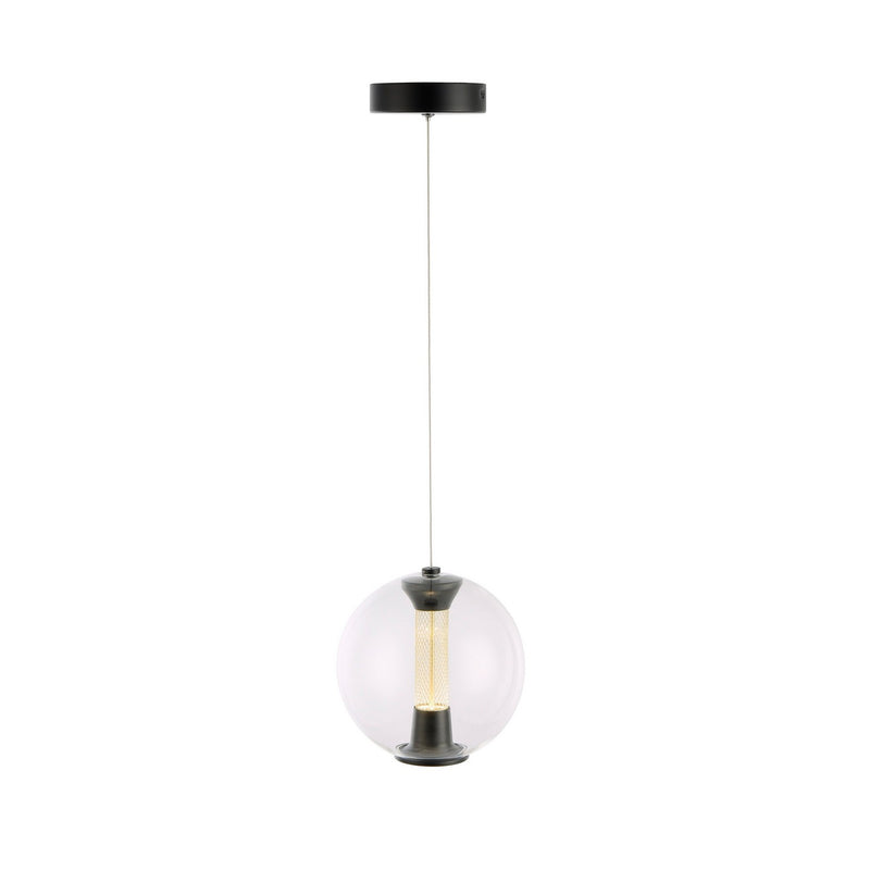 Artcraft AC6841BK LED Pendant, Black