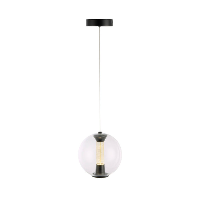 Artcraft AC6841BK LED Pendant, Black